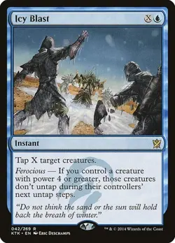 2x Icy Blast Khans of Tarkir MP MTG - Image 1