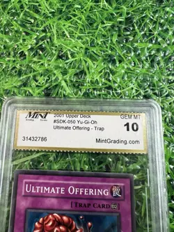 MNT 10 Yugioh Unlimited Common Ultimate Offering SDK-050 GEM MINT Condition!! - Image 4