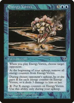 2x Energy Vortex Mirage LP MTG - Image 1