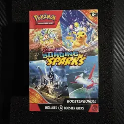 Pokemon TCG Surging Sparks Booster Bundle Factory Sealed (6 packs) - Image 1