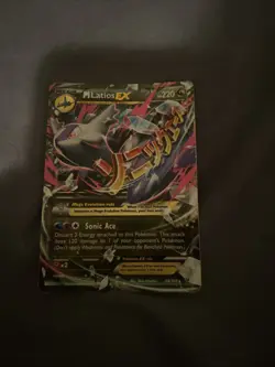 Pokemon M Latios EX 59/108 Ultra Rare XY Roaring Skies LP - Image 2