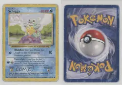 Squirtle German Pokemon Base Set #63 1999 15fy - Image 3