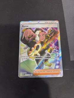 Ryme 221/197 Obsidian Flames Ultra Rare Full Art Trainer Pokemon - Image 1