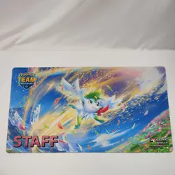 Pokemon Team Challenge Playmat Season 3 2022 Shaymin Staff Tournament Exclusive - Image 1