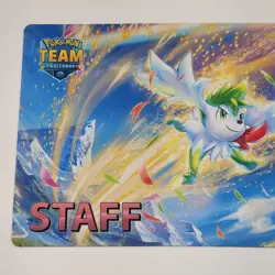 Pokemon Team Challenge Playmat Season 3 2022 Shaymin Staff Tournament Exclusive - Image 2