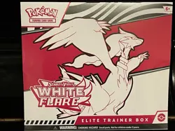 Pokemon TCG Black Bolt and White Flare Elite Trainer Box Elite Trainer Box SET - Image 2