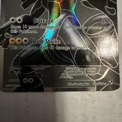 Pokemon Zekrom Full Art 114/114 Holo Rare BW Base Set Black & White Ultra Rare - Image 3