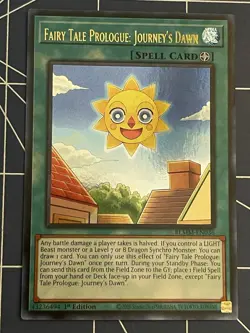 Yugioh Fairy Tale Prologue: Journey's Dawn BLMM-EN036 Ultra Rare 1st Edition NM - Image 1