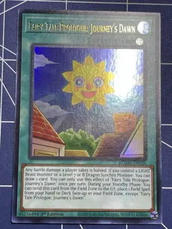 Yugioh Fairy Tale Prologue: Journey's Dawn BLMM-EN036 Ultra Rare 1st Edition NM - Image 2