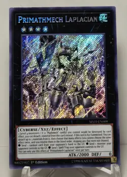 Primathmech Laplacian MYFI-EN009 Secret Rare 1st Edition Yugioh TCG NM/M - Image 1
