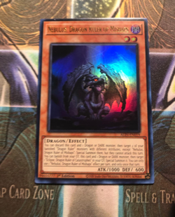 * NEBULUS, DRAGON RULER OF MISHAPS * 1ST EDITION ULTRA RARE ALIN-EN019 YUGIOH! - Image 1
