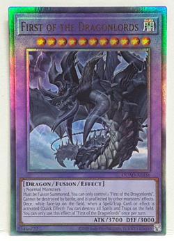 Yugioh Asia-English First of the Dragonlords DUAD-AE036 Ultimate Rare - Image 1
