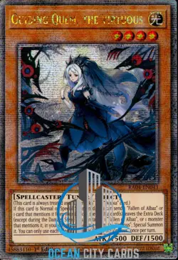 Yugioh RA04-EN043 Guiding Quem, the Virtuous : Quarter Century Secret 1st editio - Image 1