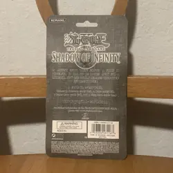 Yugioh Shadow Of Infinity (SOI) 1st Edition Blister Pack - Brand New - Image 2