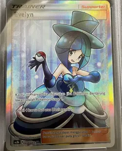 PSA10 Limited 3 World Evelyn SR Indonesian Pokemon Card English Official - Image 2