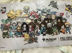Final Fantasy Playmat & binder Chibi Chara Event exclusive 2025 MTG Japan RARE - Image 1