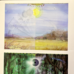 MTG Magic the Gathering Terese Nielsen Guru Land Art Print Set of 5 Signed - Image 3