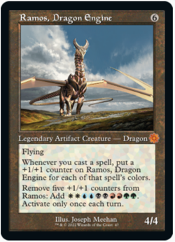 MTG Ramos, Dragon Engine Retro Frame - BOR - - Image 1