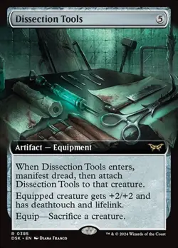 2x Dissection Tools - Extended Art DSK NM MTG - Image 1
