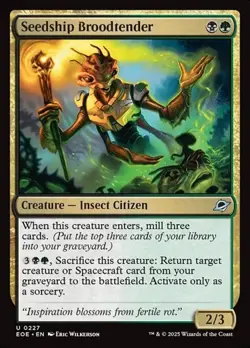 2x Seedship Broodtender - Foil EOE NM MTG - Image 1