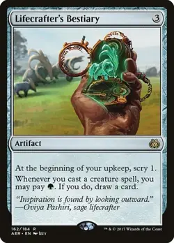 2x Lifecrafter's Bestiary Aether Revolt MP MTG - Image 1