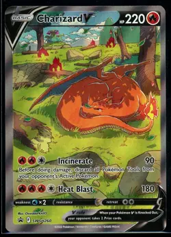 Pokemon Ultra Premium Collection Charizard v SWSH260 Black Star Promo - Image 1