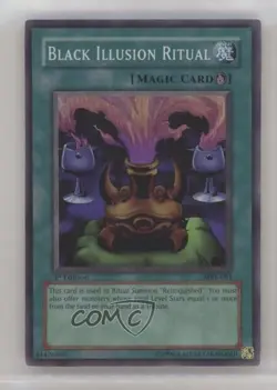 Black Illusion Ritual 1st Ed. YuGiOh Magic Ruler Booster #MRL-051 2002 7bt - Image 1