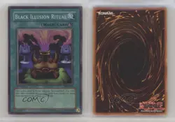 Black Illusion Ritual 1st Ed. YuGiOh Magic Ruler Booster #MRL-051 2002 7bt - Image 3