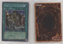 Tribute to The Doomed (SR) Unlimited YuGiOh Metal Raiders #MRD-057 2002 7bt - Image 3