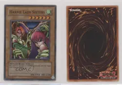 SR - Harpie Lady Sisters Unlimited YuGiOh Metal Raiders #MRD-009 2002 7bt - Image 3
