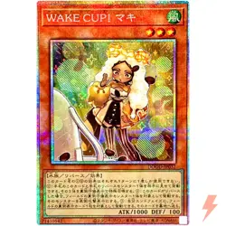 WAKE CUP! Macchi - Prismatic Secret Rare DOOD-JP032 Doom of Dimensions - YuGiOh - Image 1