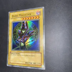 Yugioh! Dark Magician - LOB-005 - Ultra Rare - Unlimited Edition light fade - Image 3