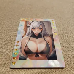 Shenhe Genshin Impact Lucky 3D Squishy Chest Card Goddess Story Anime Waifu - Image 4