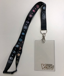 Lanyard Cardfight Vanguard Clan Lanyard Bushiroad With Toploader Card Display - Image 1