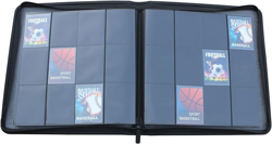 12 Pocket Blue Card Binder, Side Loading Trading Card Collectors Album, Premium - Image 5