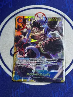 One Piece Card Game TCG Monkey D. Luffy OP11-118 SEC NM Condition - Image 1