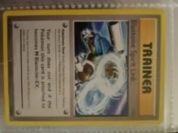 Blastoise Spirit Link Trainer card from the Pokemon XY Evolutions Set - Image 3