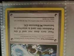 Blastoise Spirit Link Trainer card from the Pokemon XY Evolutions Set - Image 4