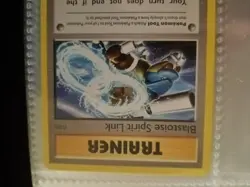 Blastoise Spirit Link Trainer card from the Pokemon XY Evolutions Set - Image 5