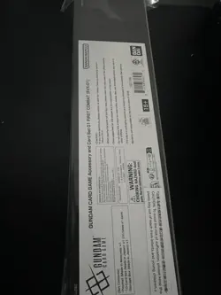 Gundam Accessory and Card Set 01 FIRST COMBAT [EVX-01] SDCC 2025 TCG GCG - Image 3