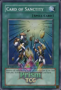 1st ed Card of Sanctity super rare TLM-EN037 Yugioh - Image 1