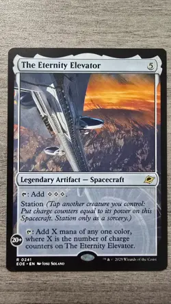 The Eternity Elevator (Rare) #241 Edge of Eternities MTG NM - Image 1