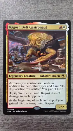Ragost, Deft Gastronaut (Rare) #224 Edge of Eternities MTG NM - Image 1