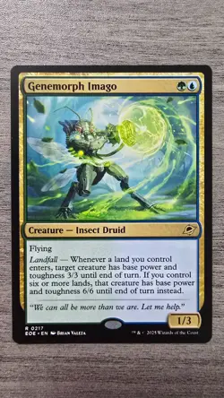 Genemorph Imago (Rare) #217 Edge of Eternities MTG NM - Image 1
