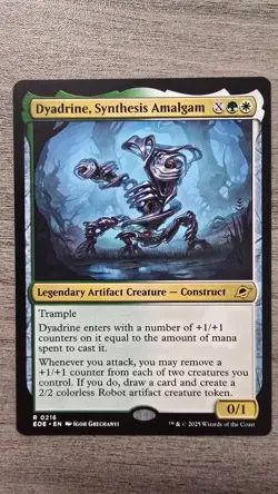 Dyadrine, Synthesis Amalgam (Rare) #216 Edge of Eternities MTG NM - Image 1