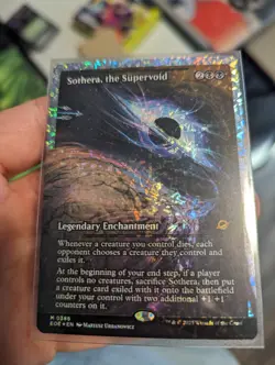 Sothera, the Supervoid - Fracture Foil Showcase Edge of Eternity NM MTG - Image 1