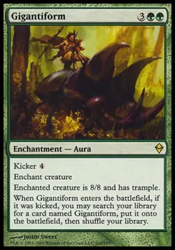 Gigantiform - Light Play MTG Zendikar - Image 1