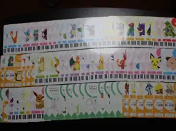 Pokemon Musical Note Card Complete x70 Charizard Blastoise Venusaur Gengar etc#8 - Image 1