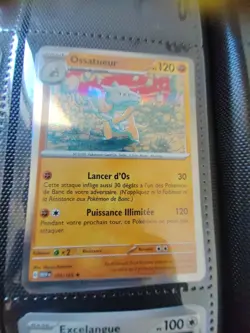 Ossatueur Brillante Carte Pokemon Jcc Ecarlate & Violet 151 Francais 2023#... - Image 1