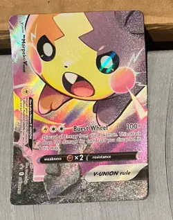 Lot of 1055 Pokemon Morpeko V-Union Crown Zenith SWSH289 Holo Rare Cards - Image 2